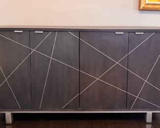 Safavieh "Motion" Collection Sideboard. Measures 70" W x 18" D x 35" H. Photo 1 of 3.