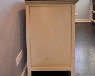 English Country Style Sideboard / Console with Three Drawers and Two Cabinets. Measures 68" x 22" x 34". Photo 3 of 4.