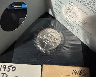 George Washington Commemorative Silver