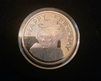One of several . 999 bullion pieces in this sale 