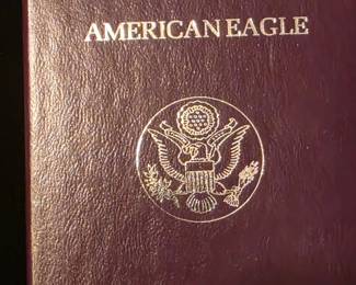 One of several American Eagle coins in this sale 