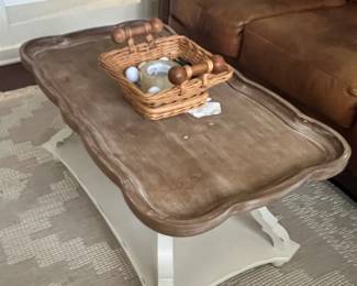 Coffee Table, painted base