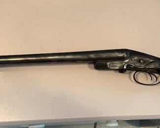 E.J.Ames Double Barrel Shotgun, 1850’s