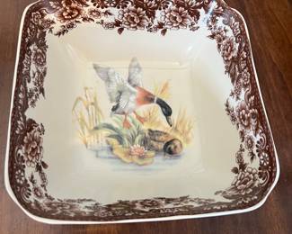 Spode “Woodland “ Square Bowl