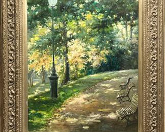 Oil on Canvas Painting 