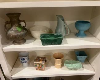 Lots of McCoy, Abington, USA Pottery