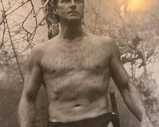 Tarzan Autograph 