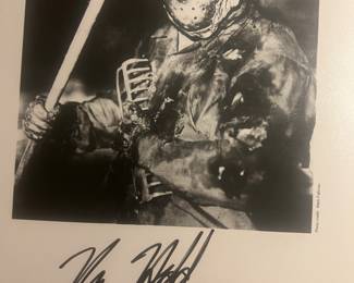 Kane Hodder, Jason Autograph 