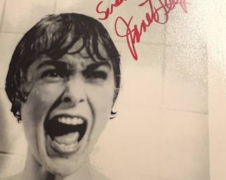 Janet Leigh, Psycho Autograph 