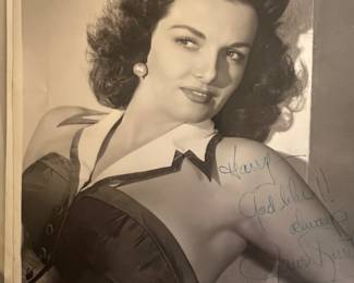 Jane Russell Autograph