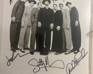Big Bad Voodoo Daddy Autographs