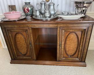 Vintage/Mid-Century solid wood sideboard/credenza.