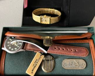 Vintage wristwatches.