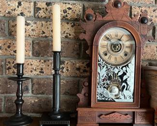 Antique William L. Gilbert clock.