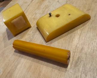 Bakelite pieces