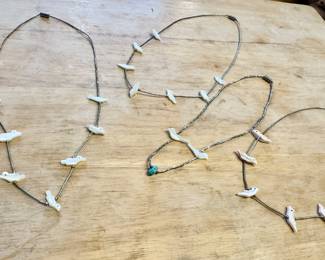 Sterling fetish necklaces 