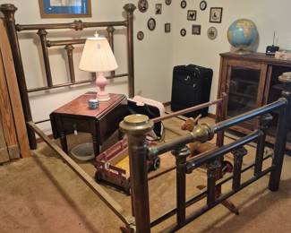 Beautiful brass bed