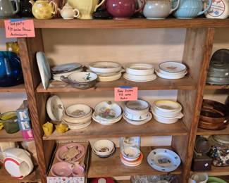 More teapots and baby dishes