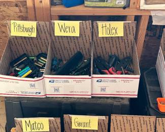 Thousands of Loose Tools, Power Tools and Auto/Motorcycle Tools