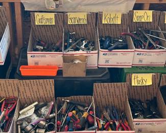 Thousands of Loose Tools, Power Tools and Auto/Motorcycle Tools