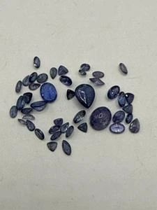 A Parcel of Multi-Mixed Cut Natural Tanzanite Zoisite Gemstones | Total Weight is Approx 20.19ctw