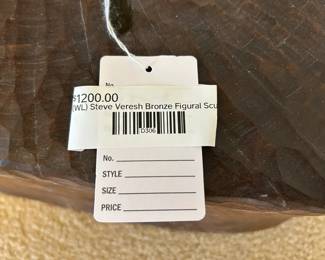 (WL) Steve Veresh Bronze Figural Sculpture