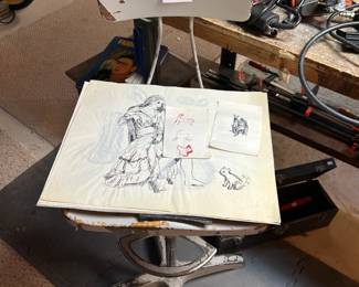 Ever Hold Industrial Chair, Drawings