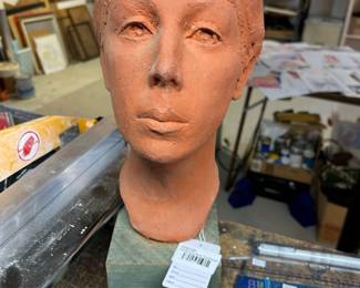 Terracotta Bust Sculpture