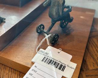 Steve Veresh Children Playing Sculpture