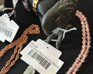 Steve Veresh Ruby Bird Sculpture