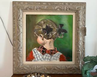 Karl Larsen Signed Oil Painting