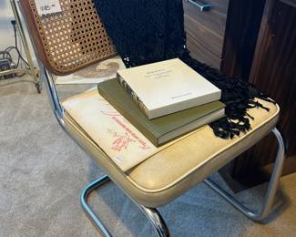 Marcel Breuer Cesca-Style Chair, Books