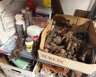 Storage Shelves, Misc Items