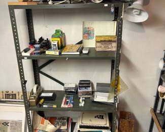 Storage Shelves, Misc Items