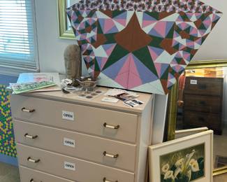 "Triangles" By Steve Veresh, Steve Veresh Limestone Female Bust