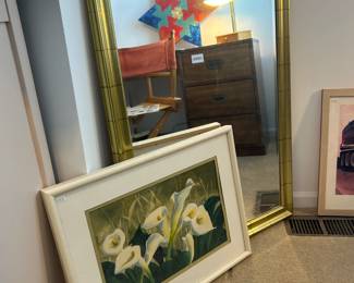 Framed Art, Wall Mirror