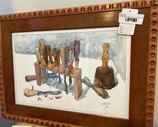 Steve Veresh Artwork - Woodworking Tools