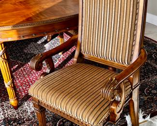 Large Dining Table & Chairs