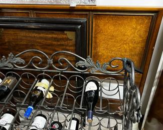 Head boards, Iron Wine Rack