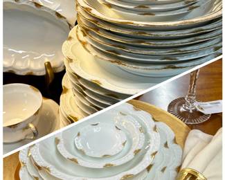 Haviland Limoges France China Set +Serving Pieces 