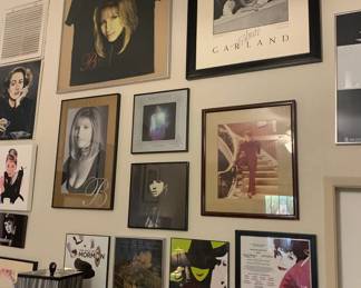 More Broadway Theatre Posters, Vintage Black and White Hollywood Art, and Barbra Streisand Collection