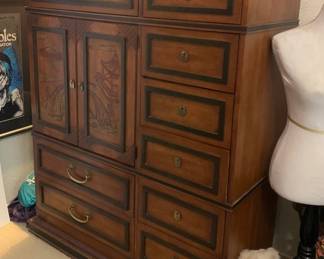 Stanley Furniture Chinoiserie Bedroom Set - Highboy Dresser (Nightstands Available, too)
