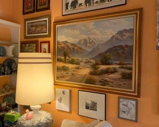 Min Song Original Southwest Oil Painting