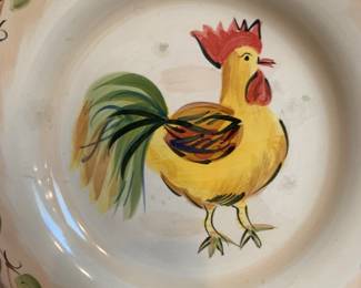 Boulevard Tabletops Rooster Dinnerware