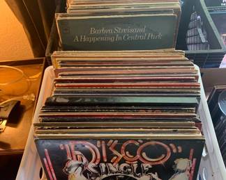 Collection of Vintage 1960s - 1990s Vinyl