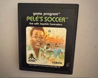 Atari Game Cartridges Peles Soccer