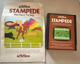 Activision Stampede for Atari