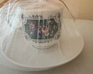 Floral Teacup and Saucer Set