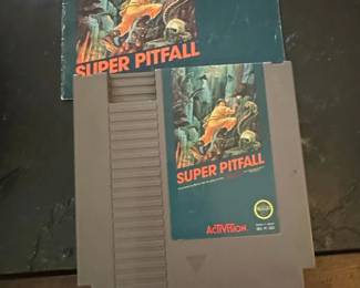 Super Pitfall NES Game with Players Guide