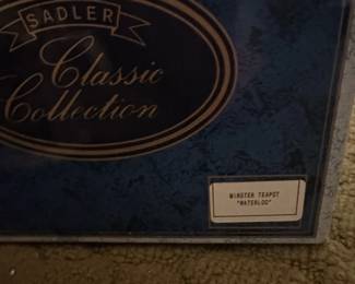 Sadler Classic Collection Waterloo Minster Teapot second image